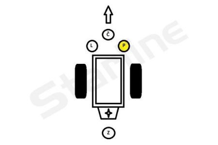 Фото опора двигуна та КПП STARLINE SM 0484 Starline SM 0484 Starline Опора двигуна та КПП STARLINE