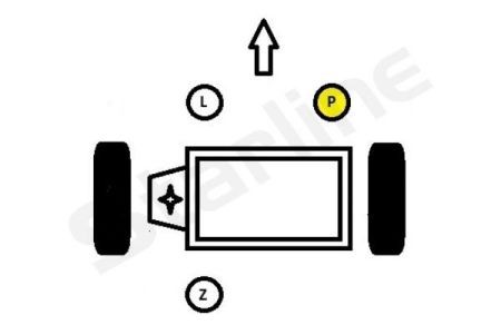 SM 0085 Starline Опора двигателя и КПП STARLINE