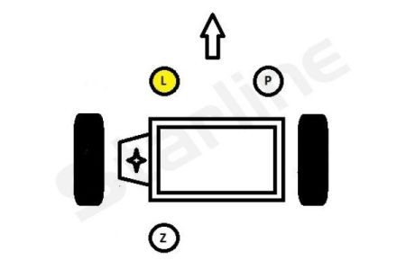 SM 0272 Starline Опора двигателя и КПП STARLINE