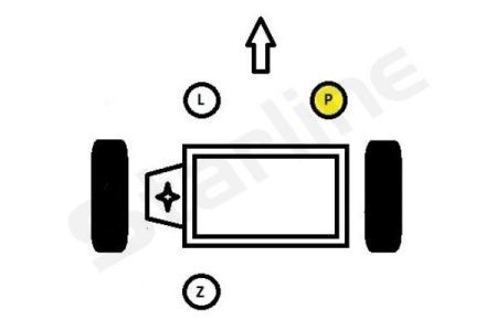 SM 0140 Starline Опора двигателя и КПП STARLINE