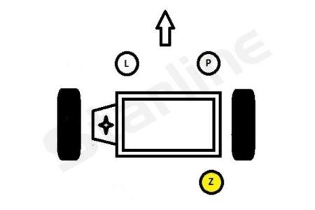 SM 0595 Starline Опора двигателя и КПП STARLINE