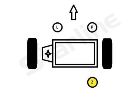 SM 0788 Starline Опора двигателя и КПП STARLINE