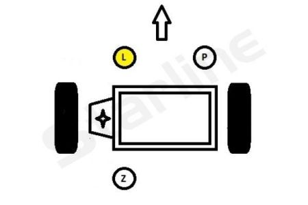 SM 0003 Starline Опора двигателя и КПП STARLINE