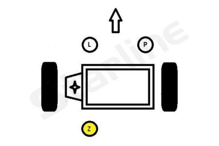 SM 0031 Starline Опора двигателя и КПП STARLINE