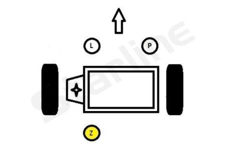 SM 0438 Starline Опора двигуна та КПП STARLINE