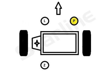 SM 0000 Starline Опора двигателя и КПП STARLINE