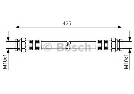 1 987 476 169 BOSCH Тормозной шланг (пр-во Bosch)