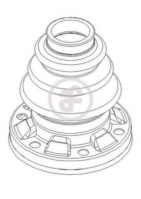 D8 437 AUTOFREN SEINSA Пыльник Шруса AUTOFREN (SEIN)