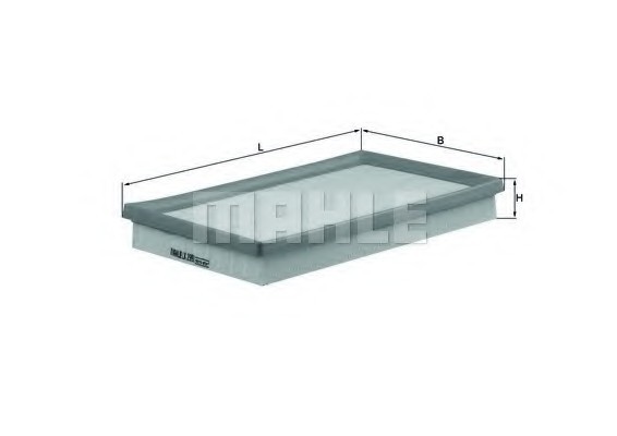 LX2992 KNECHT Фільтр повітря LX2992 KNECHT