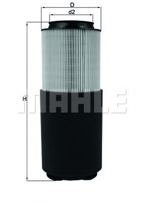 Фільтр повітря LX976 KNECHT
