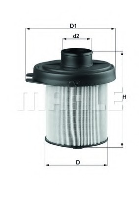 Фільтр повітря LX291 KNECHT