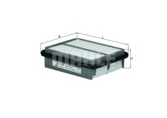 LX861 KNECHT Фільтр повітря LX861 KNECHT