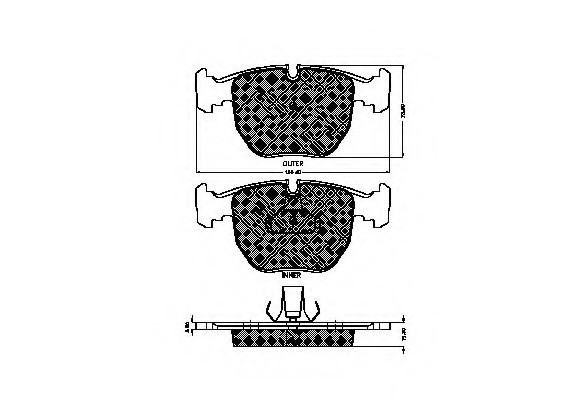 24993 SPIDAN (GKN) Пильовик ШРУСу SPIDAN (GKN)