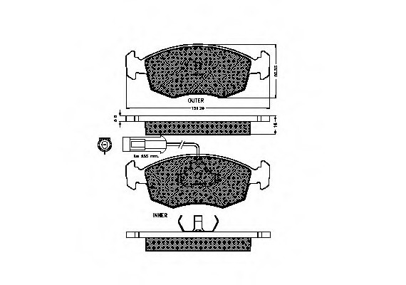 23227 SPIDAN (GKN) Пильовик ШРУСу SPIDAN (GKN)