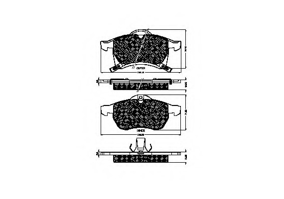 23057 SPIDAN (GKN) Пильовик ШРУСу SPIDAN (GKN)