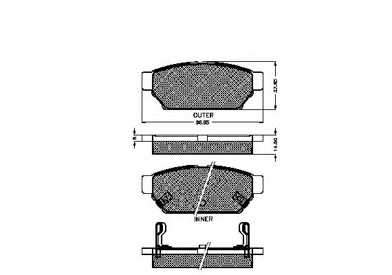 25278 SPIDAN (GKN) Пильовик ШРУСу SPIDAN (GKN)