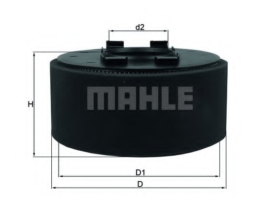 LX870 KNECHT Воздушный фильтр KNECHT