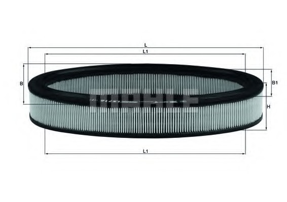 LX716 KNECHT Повітряний фільтр KNECHT