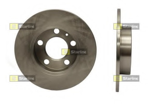 PB 1243 Starline Диск гальмівний STARLINE