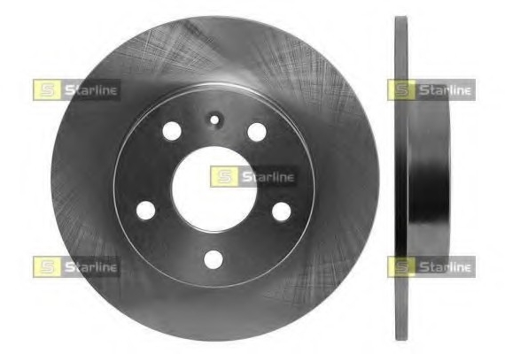 PB 1392 Starline Диск гальмівний STARLINE