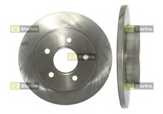PB 1615 Starline Диск гальмівний STARLINE