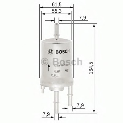 F 026 403 013 BOSCH Паливний фільтр BOSCH