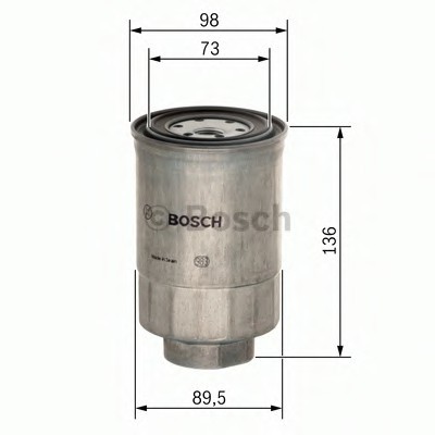 0 986 450 508 BOSCH Топливный фильтр BOSCH