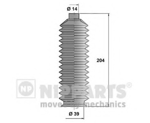 J2843000 NIPPARTS (Нидерланды) Пыльник Шруса NIPPARTS