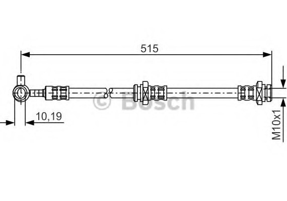 1 987 476 376 BOSCH Тормозной шланг BOSCH