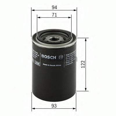 0 451 103 357 BOSCH Масляный фильтр BOSCH