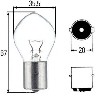 8GA 002 083-251 HELLA Передние фары HELLA