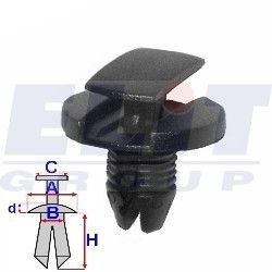 C60151 ELIT  Зажим бампера ELIT