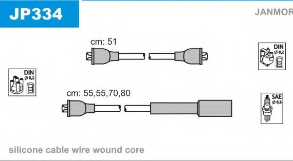 JP334 JANMOR (Польша) Провода JP334