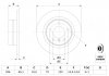 0986479306 BOSCH Гальмівний диск задній BMW 1-serie (E81/87), 3-serie (E90) (296*10,5) 0986479306 BOSCH (фото 5)