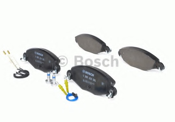 0986424581 BOSCH Колодки гальмові дискові передні CITROEN C5 2.2 HDI-3.0 01- 0986424581 BOSCH