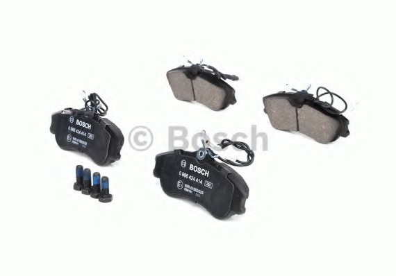 0986424414 BOSCH Тормозные колодки дисковые передние CITROEN Berlingo 96-02 0986424414 BOSCH