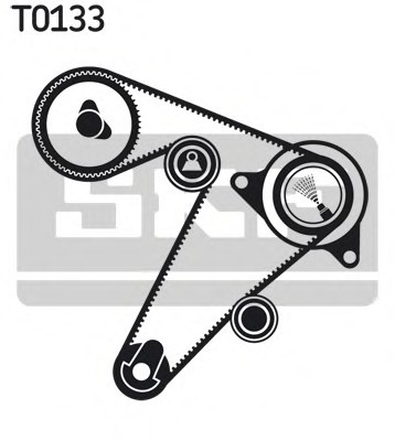 VKMA 06501 SKF Роликовый модуль натяжителя ремня (ролик, ремень) VKMA 06501 SKF