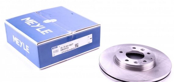 35-15 521 0027 MEYLE Тормозной диск вентилируемый передний 35-15 521 0027 MEYLE