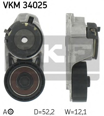 VKM 34025 SKF Роликовый модуль натяжителя ремня VKM 34025 SKF