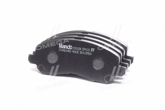 MPM06 MANDO Тормозные колодки дисковые передние MPM06 MANDO