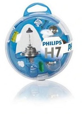Фото комплект автоламп галогенових 55719EBKM PHILIPS 55719EBKM PHILIPS (Япония) 55719EBKM PHILIPS (Япония) Комплект автоламп галогенових 55719EBKM PHILIPS