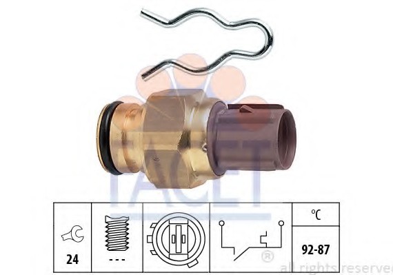 7.5285 FACET Датчик включения вентилятора Honda Accord vi 2.3 (cl3) (01-03) (7.5285) FACET