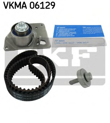 Ролик модуля натягувача ременя VKM 16129 SKF