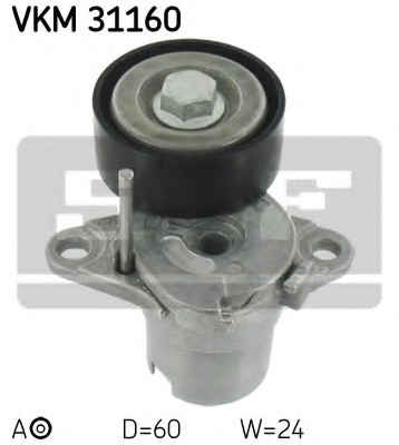 VKM 31160 SKF Ролик модуля натяжителя ремня VKM 31160 SKF