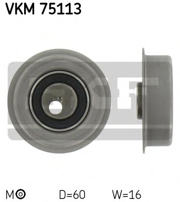 VKM 75113 SKF Ролик модуля натяжителя ремня VKM 75113 SKF