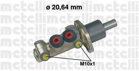 05-0125 METELLI (Италия) Циліндр гідравлічний гальмівний