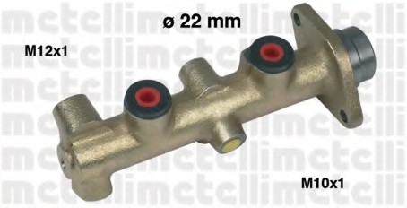 05-0096 METELLI (Италия) Цилиндр гальмівний головний 05-0096 METELLI