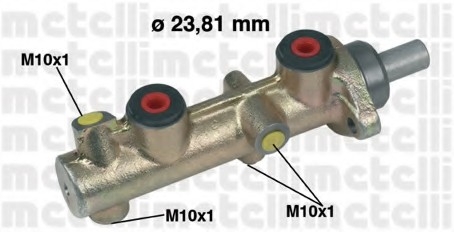 05-0203 METELLI (Италия) Цилиндр гальмівний головний 05-0203 METELLI