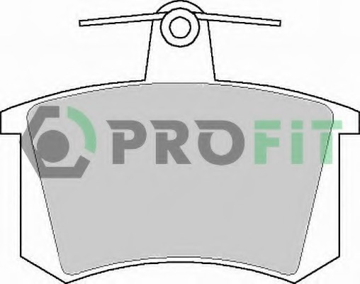Фото колодки гальмівні дискові 5000-0222 PROFIT 5000-0222 PROFIT Колодки гальмівні дискові