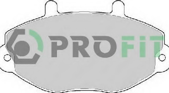 Фото колодки гальмівні дискові 5000-0701 PROFIT 5000-0701 PROFIT Колодки гальмівні дискові